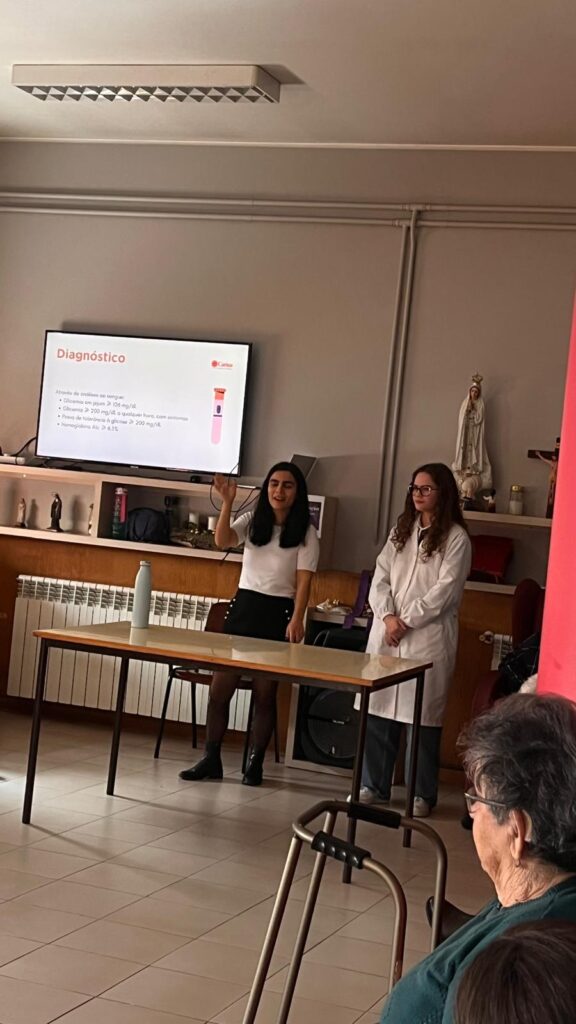 Ação de sensibilização sobre Diabetes e Alimentação